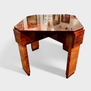 Art Deco Period Games, Tea Or Side Table, France, Circa 1930